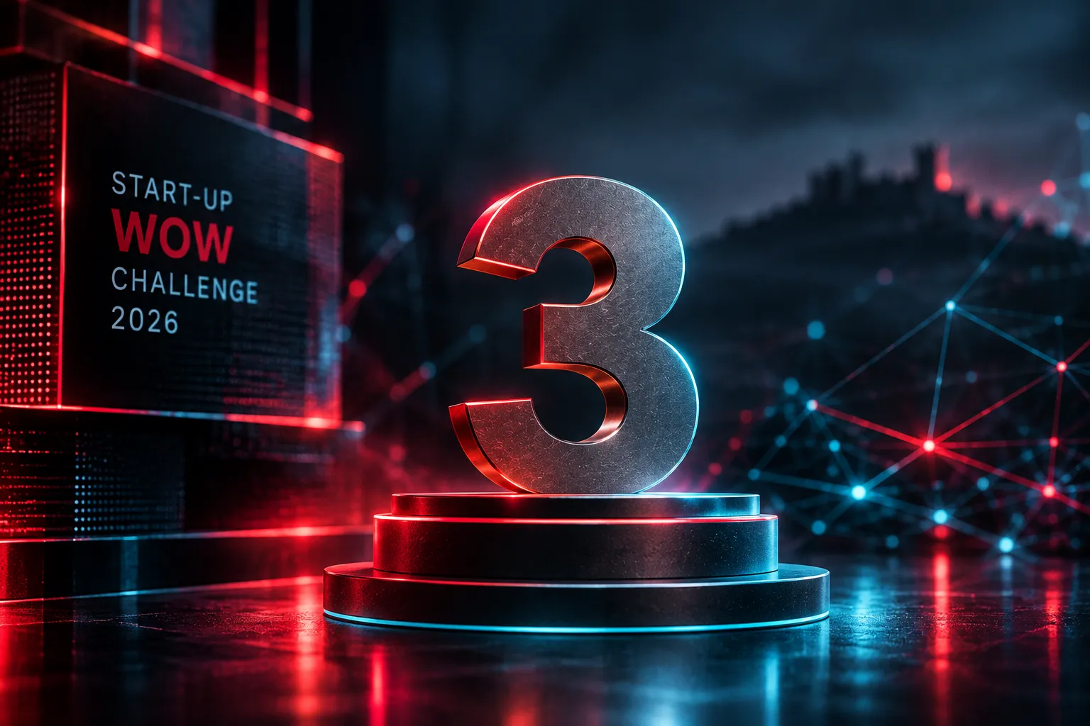 Illustration: 3. Platz bei der Start-up WOW Challenge 2026